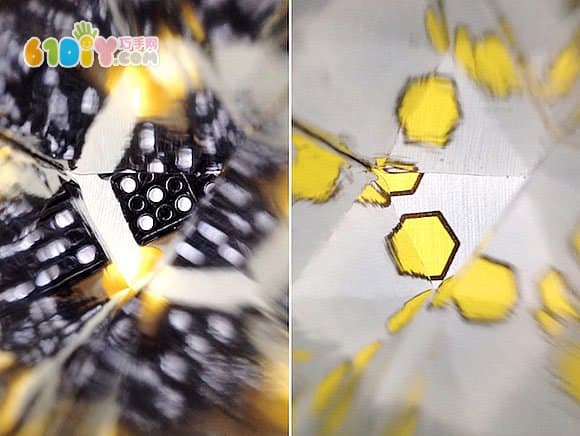 Cardboard Making Kaleidoscope