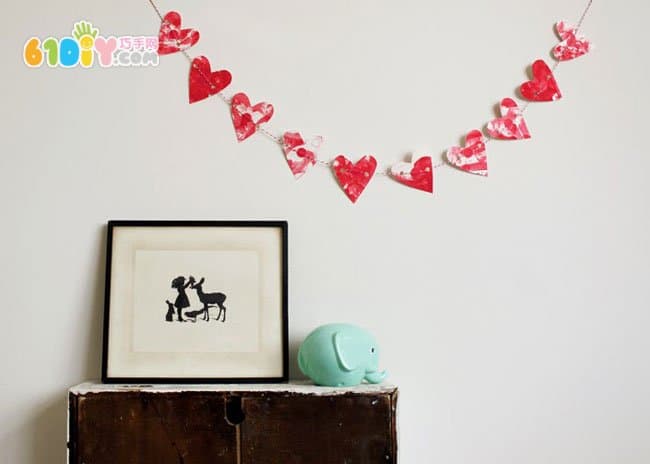 Handmade Valentine's Day Love Ornaments