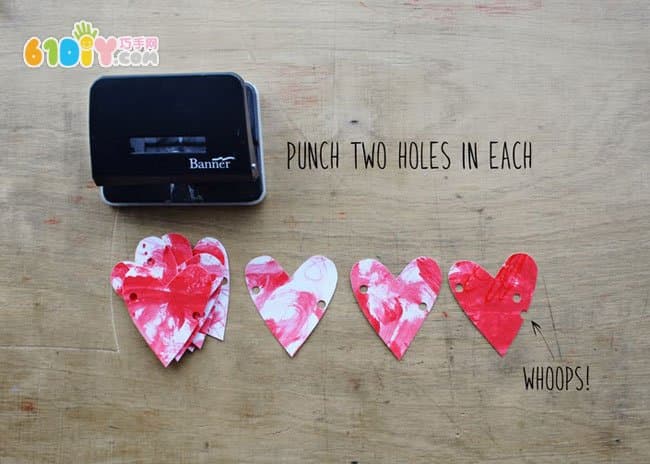 Handmade Valentine's Day Love Ornaments