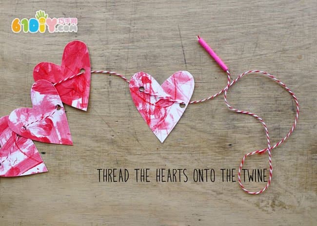 Handmade Valentine's Day Love Ornaments