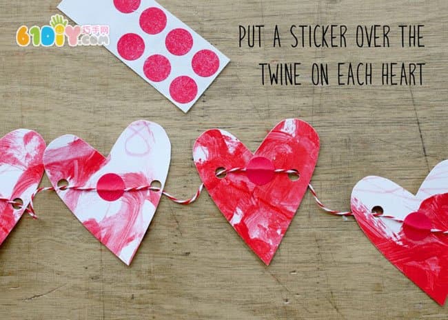 Handmade Valentine's Day Love Ornaments