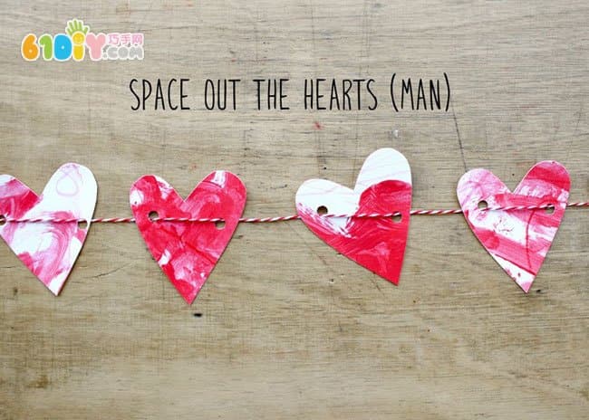 Handmade Valentine's Day Love Ornaments