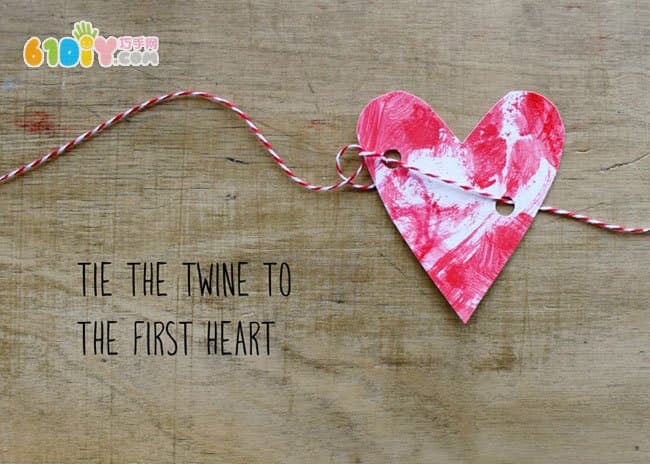 Handmade Valentine's Day Love Ornaments