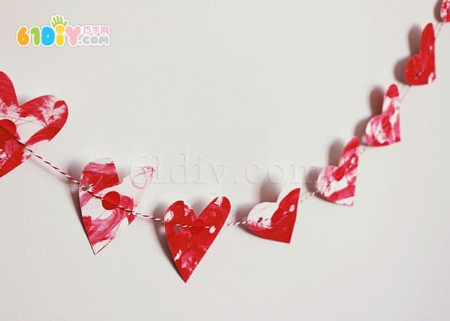 Handmade Valentine's Day Love Ornaments