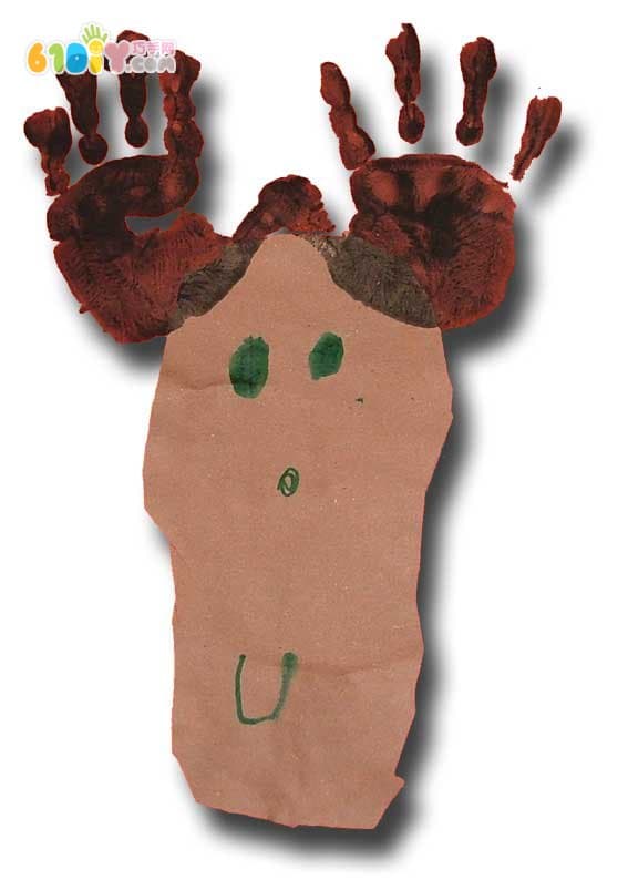 Children's hand prints