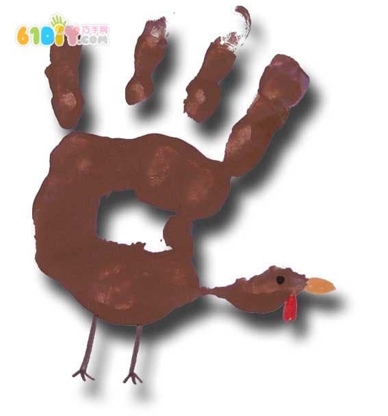 Children's hand prints