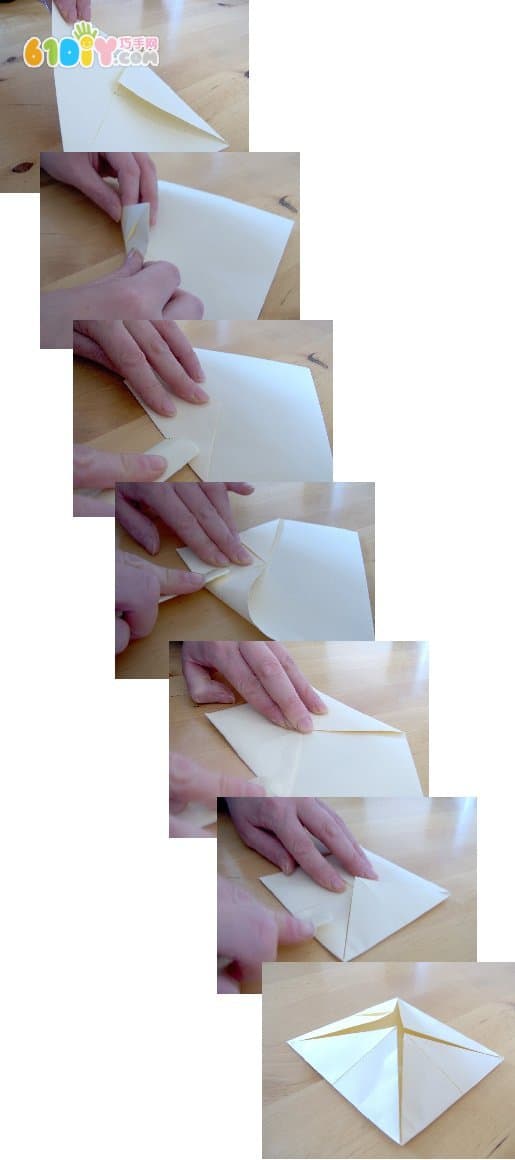 How to fold southeast and northwest
