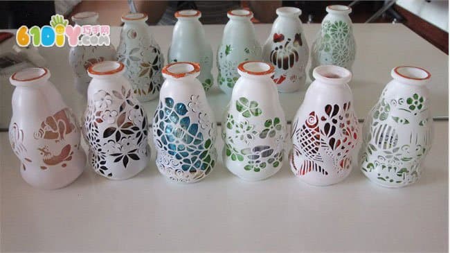 Cool bottle waste utilization