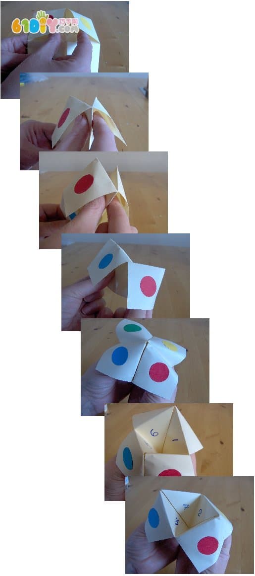 How to fold southeast and northwest