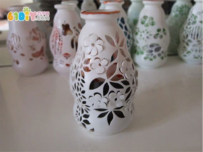 Cool bottle waste utilization