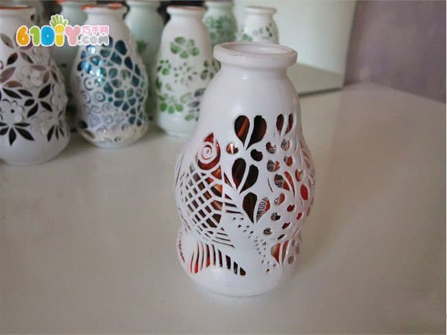 Cool bottle waste utilization