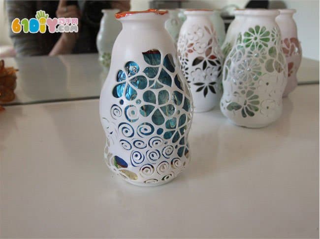 Cool bottle waste utilization