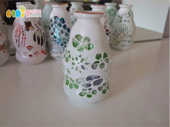 Cool bottle waste utilization