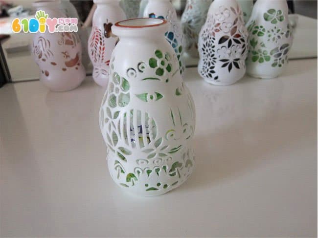 Cool bottle waste utilization