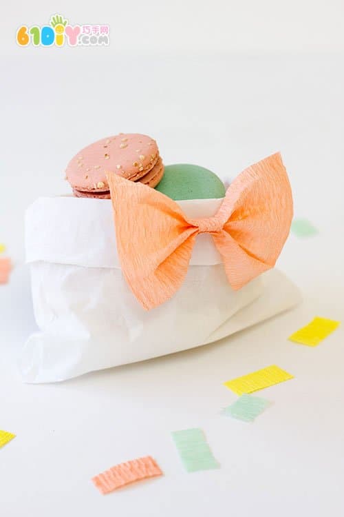 Handmade Crepe Paper Bow