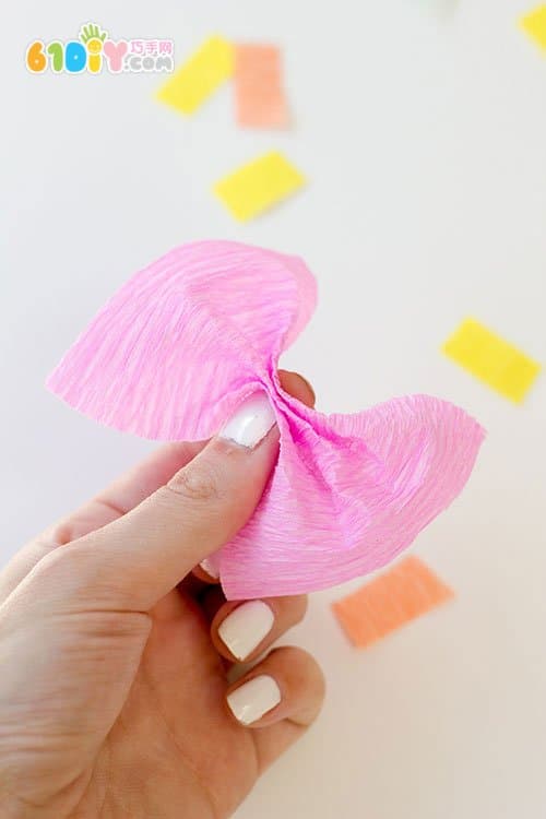 Handmade Crepe Paper Bow