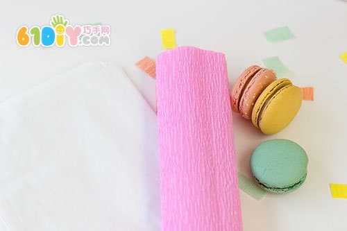 Handmade Crepe Paper Bow