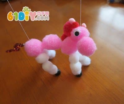 Handmade Pony Puppet