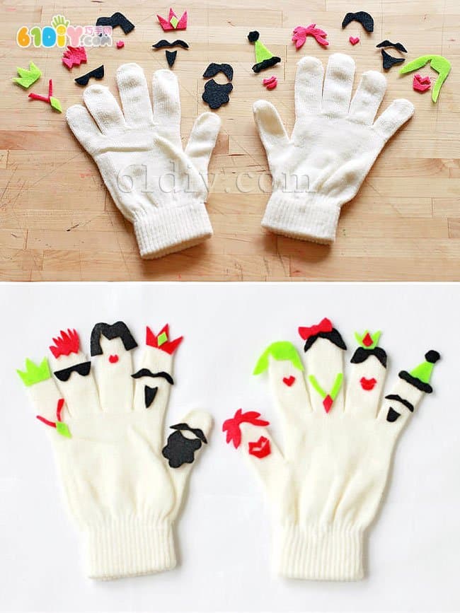 Gloves become fun and change manual