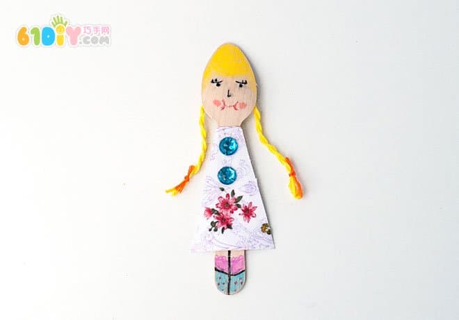 Handmade fashion pretty spoon girl