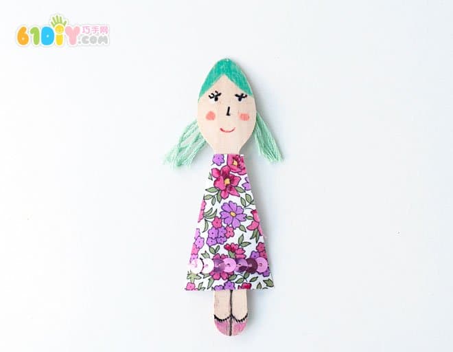 Handmade fashion pretty spoon girl