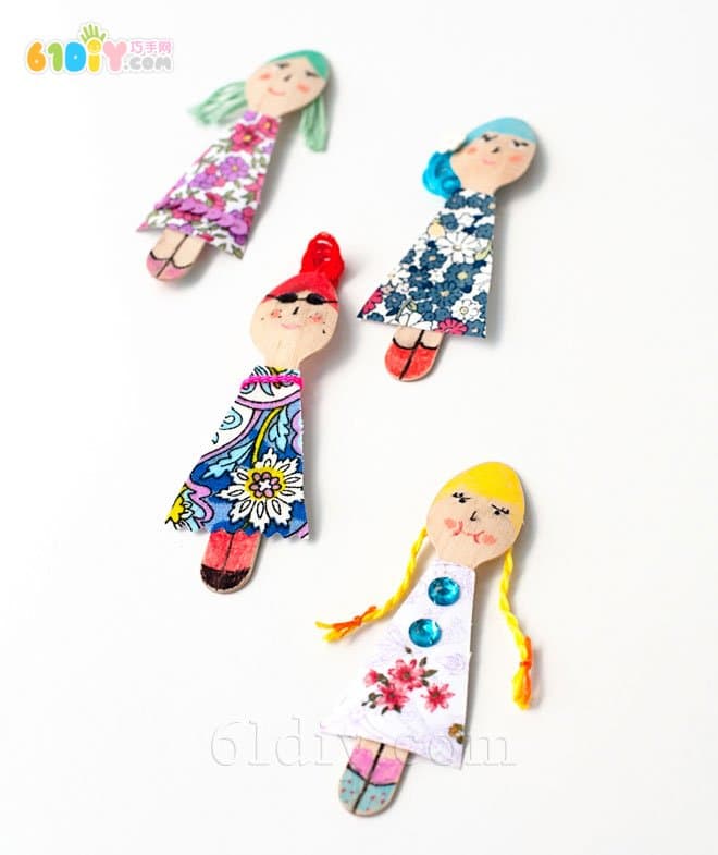 Handmade fashion pretty spoon girl
