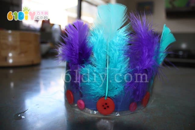 Handmade Feather Crown