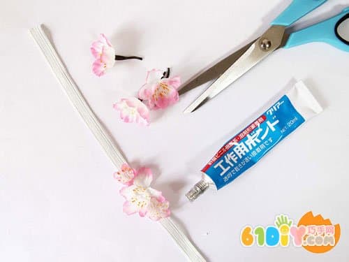 Handmade Flower Bookmark