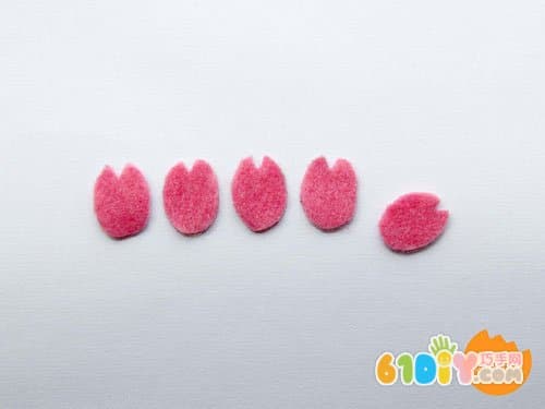 Handmade Flower Bookmark