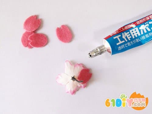 Handmade Flower Bookmark