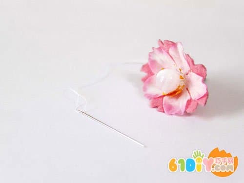 Handmade Flower Bookmark
