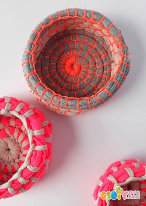 Handmade Cloth Bowl from Old T-Shirts
