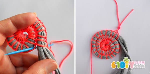 Handmade Cloth Bowl from Old T-Shirts