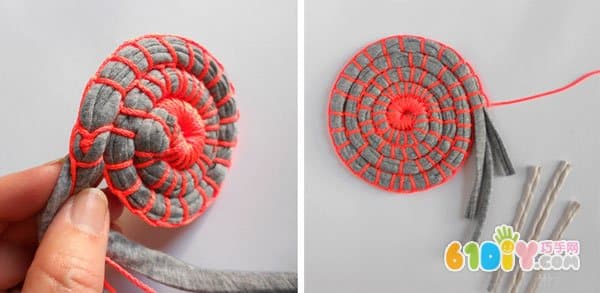Handmade Cloth Bowl from Old T-Shirts