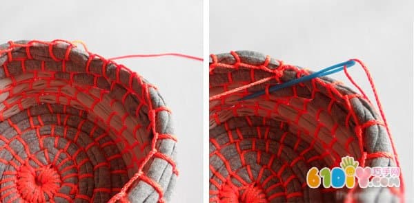 Handmade Cloth Bowl from Old T-Shirts