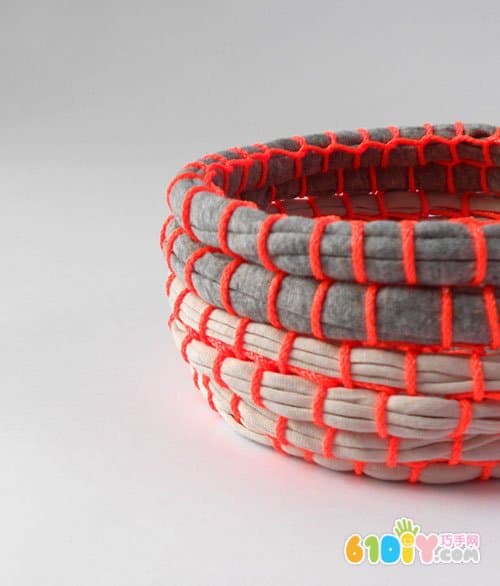 Handmade Cloth Bowl from Old T-Shirts