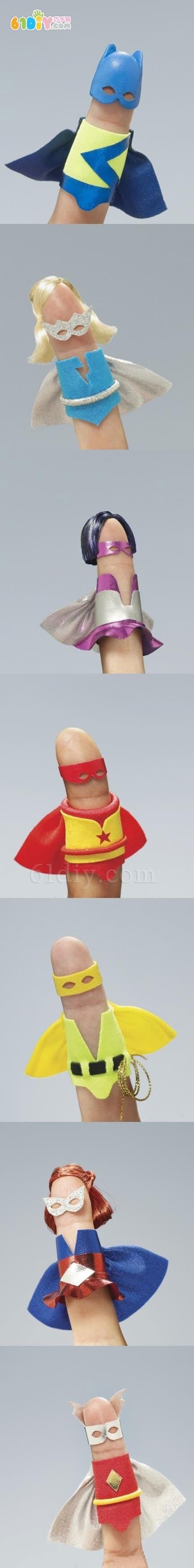 Funny superman finger couple