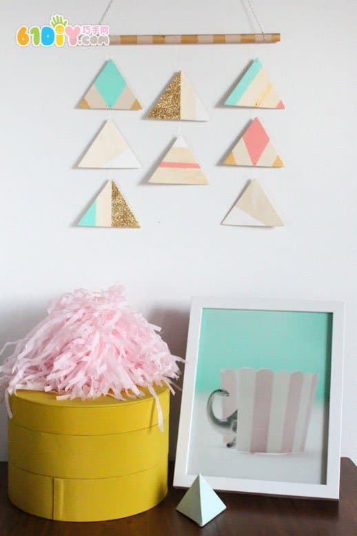 Triangle Hanging Handmade