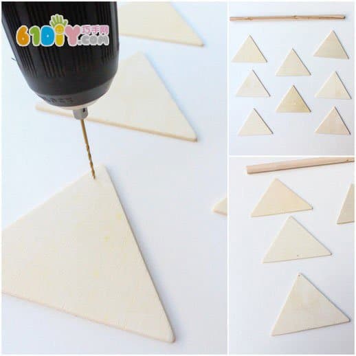 Triangle Hanging Handmade
