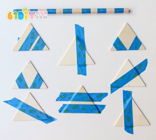 Triangle Hanging Handmade