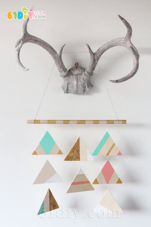 Triangle Hanging Handmade