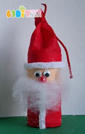 Paper Tube Santa