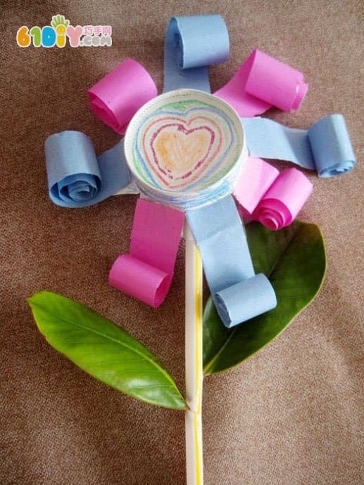 Paper cup flower