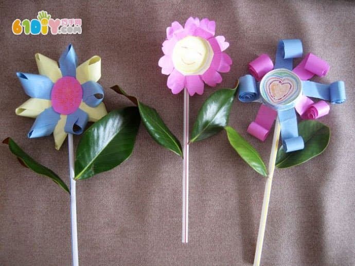 Paper cup flower