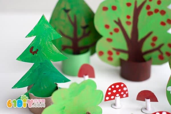 Cardboard art creation
