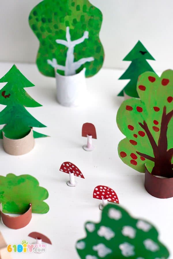 Eco-friendly cardboard art