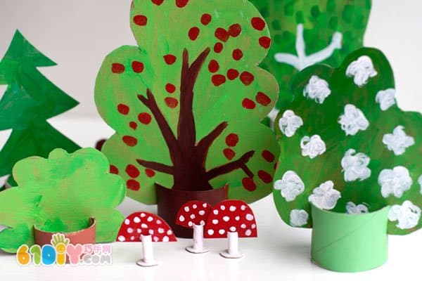 Cardboard tree design