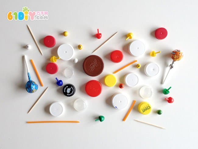 Bottle Cap Gyro Handmade