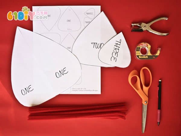 Paper Flower Manual Tutorial