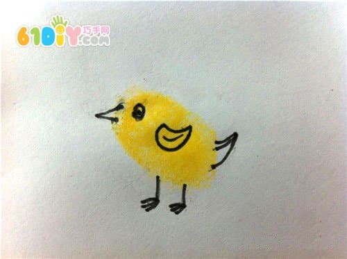 Creative Animal Fingerprint - Chicken